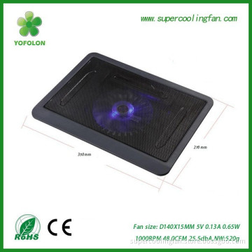 14'' Laptop cooling pad with colorful LED lighting
